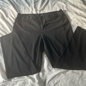 Simply Vera Wang black jersey knit pants